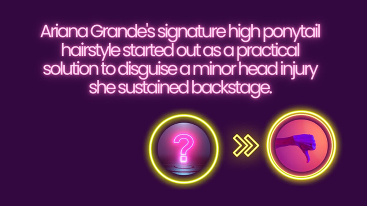 Pop Music Trivia Fact or Fake image number null